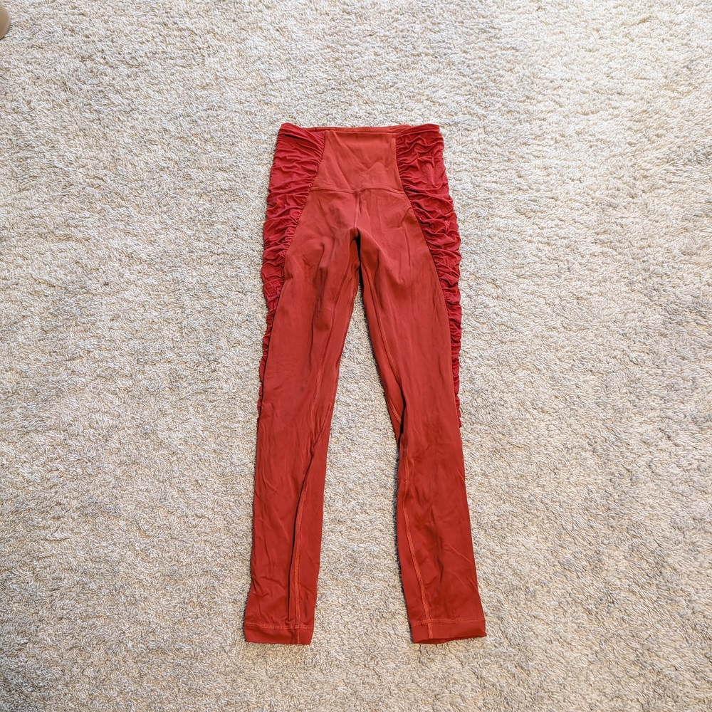 Lululemon Align High-Rise Pant 25" *Ruched Cayenne 6